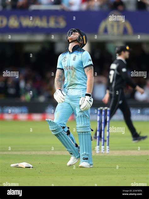 Cricket world cup 2019 final ben stokes hi-res stock photography and ...