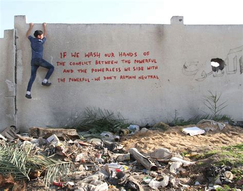 Street Art by Banksy in Gaza, Palestine 5 | STREET ART UTOPIA