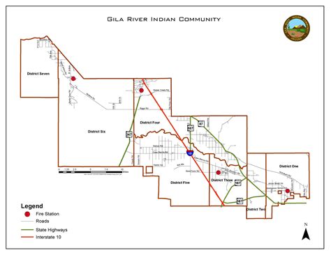 Gila River Indian Reservation Boundaries