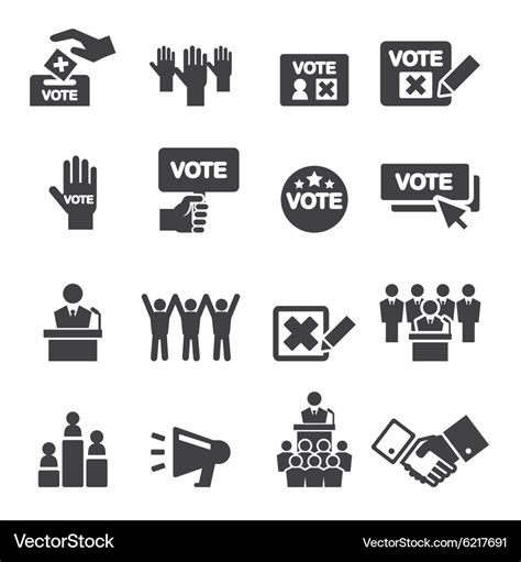 Democracy icon Royalty Free Vector Image - VectorStock