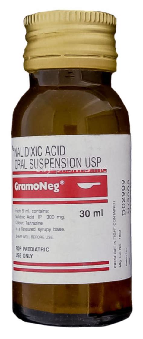 Buy Nalidixic Acid Online Nalidixic Acid suspension