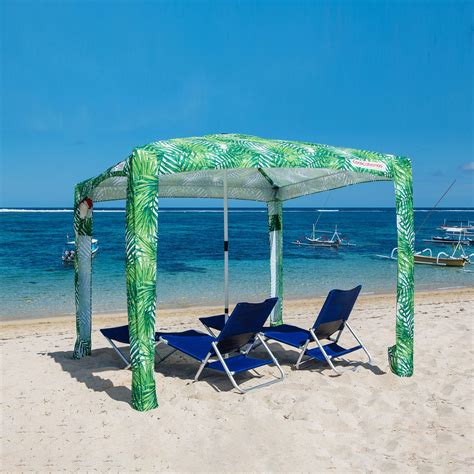 Buy CoolCabanas Beach Cool Cabana Canopy Sun Shade Shelter Tent - 8' x ...