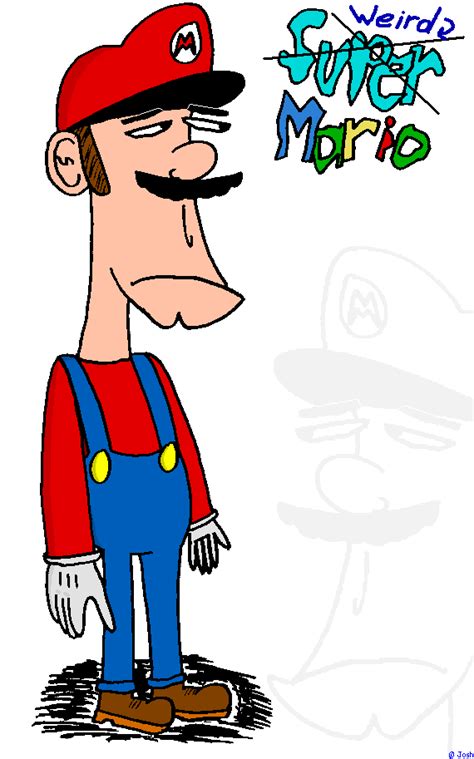 Weird Mario by Cyborgchimp on DeviantArt