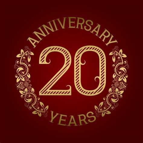 Best 20th Anniversary Illustrations, Royalty-Free Vector Graphics ...