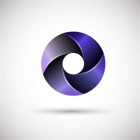 Circular logo with gradients 621643 Vector Art at Vecteezy