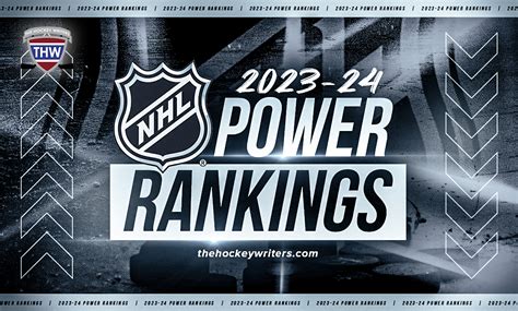 NHL 2023-24 Power Rankings: Week 16 - The Hockey Writers - Power ...