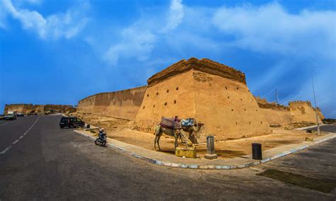 The Agadir Kasbah fortress - atlas mountain trekking, sahara desert ...