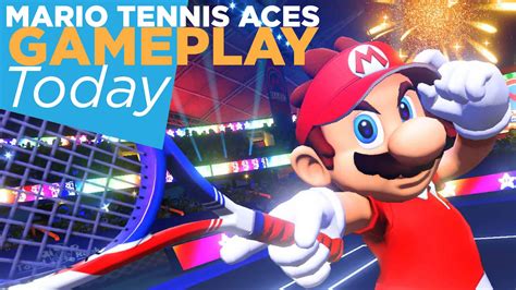 12 minuti di Mario Tennis Ace con Tanzen - Gameplay Today