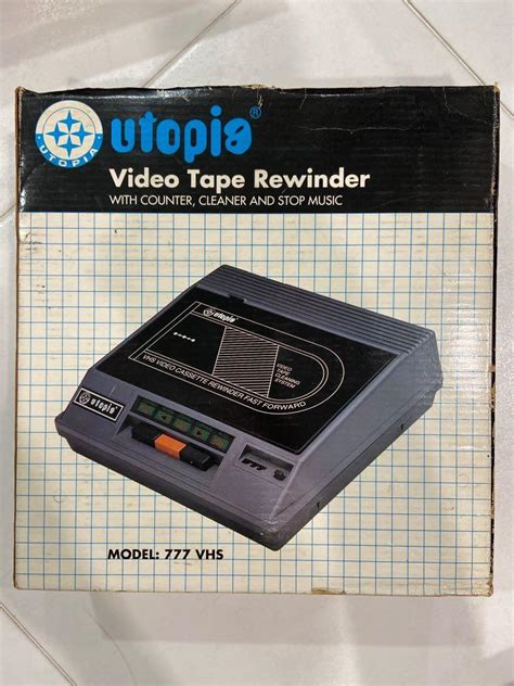 VINTAGE VIDEO VCR TAPE REWINDER, Audio, Portable Music Players on Carousell