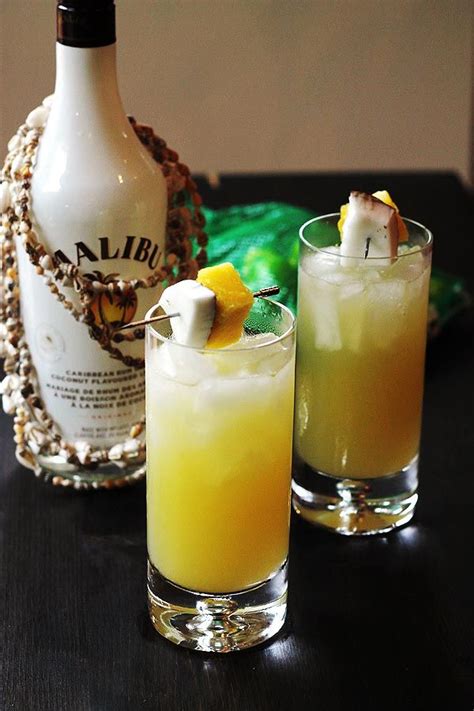 Recipe With Malibu Coconut Rum - The Scooby Snack 1 2 Oz 15ml Midori ...