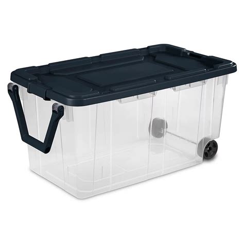 Home Depot Storage Bins With Wheels - Depot Bins Hdx | Bodksawasusa