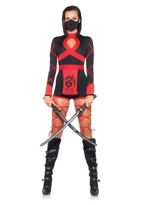 Women's Dragon Ninja Halloween Costume