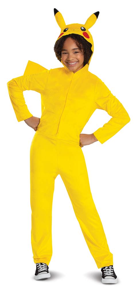 Pokémon Child Classic Pikachu Unisex Jumpsuit Halloween Costume ...