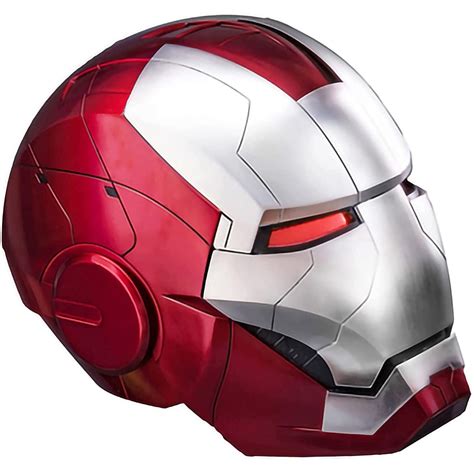 WXHJM AUTOKING 1: 1 Iron Man Electric Wearing Helmet,Avengers Movie ...