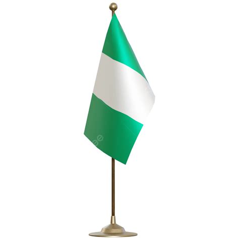 Nigeria Flag With Pole, Nigeria Flag Post, Nigeria Flag, Nigeria Flag ...