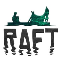 Raft, logo Pictogram in Emerald Icons