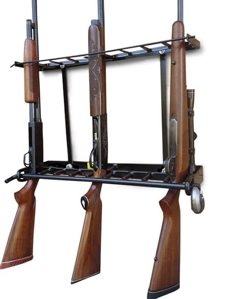 9 Locking Gun Rack for Wall & Floor Mount, Secure Gun Storage Solutions ...