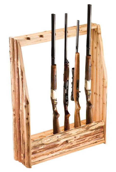 Rush Creek 37-0037 6-Gun Rack w/ Storage 37-0037