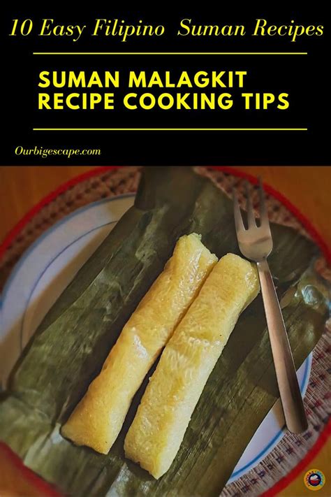 10 Great Suman Recipe Choices From Asia in 2024 | Sticky rice recipes ...