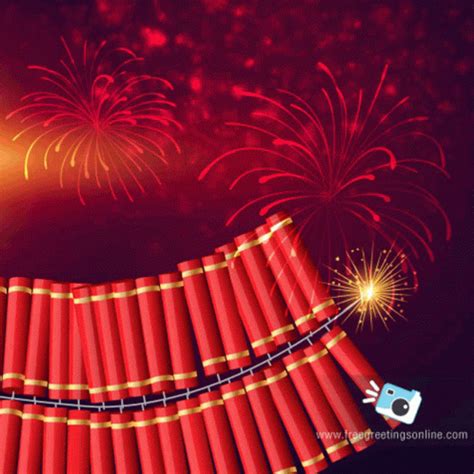 Animated Diwali Fireworks