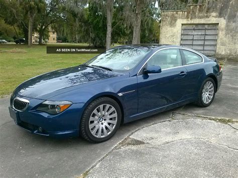 2005 Bmw 645ci Base Coupe 2 - Door 4. 4l