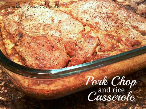 South Your Mouth: Pork Chop Casserole