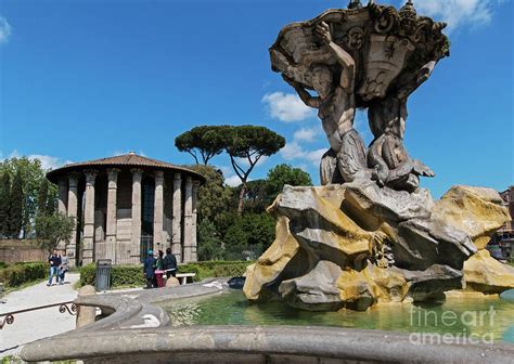 Fountain of the Tritons, Rome Photograph by Claudio Maioli - Fine Art ...