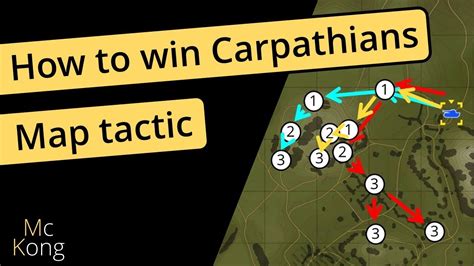 MAP TACTICS in War Thunder - Carpathians KEY POSITIONS for realistic ...