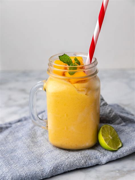 Mango Smoothie - Every Little Crumb