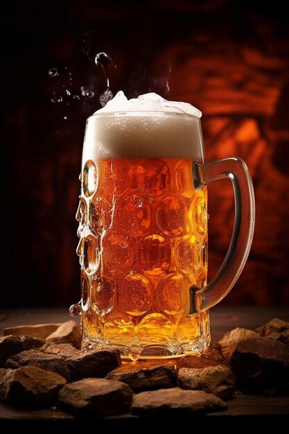 Premium AI Image | draught beer