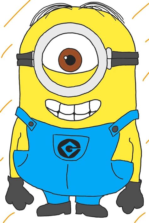 Minions Stuart | Minion drawing, Cute drawings, Minions