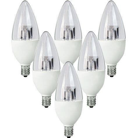 LED Chandelier Bulb - Clear - TCP LDCT5W27K6