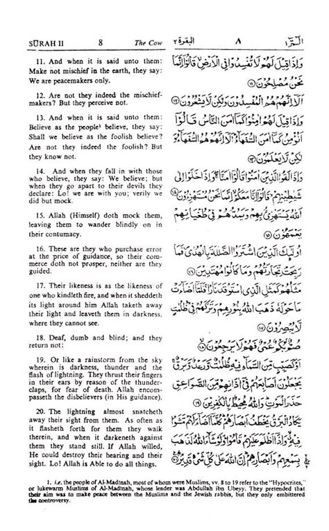 Meaning of The Glorious Quran - Pickthall (with Arabic Text ...