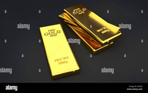 Gold bars, ingot Stock Photo - Alamy