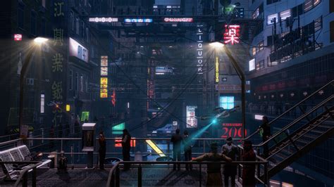 Cyberpunk street by Konstantin3001 on DeviantArt