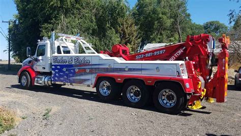 Heavy Towing I-5 Oregon | 503-981-9597 | Baker & Baker Towing Woodburn, OR