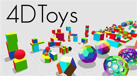 4D Toys: a box of four-dimensional toys, and how objects bounce and ...