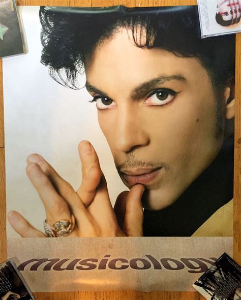 Prince - official promo poster MUSICOLOGY 24x30" – borderline MUSIC