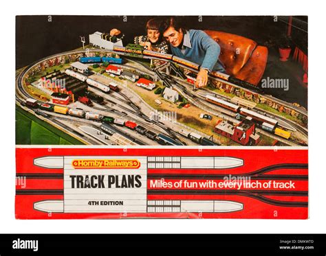 1976 Hornby Railways 'OO' gauge Model Railway Track Plans booklet (4th ...