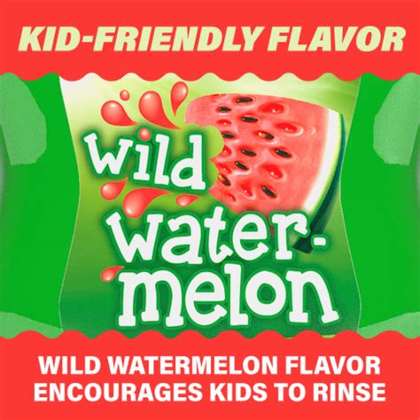 ACT Anticavity Fluoride Mouthwash for Kids Sugar & Alcohol Free Wild ...