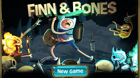 Finn and Bones | Play Adventure Time Games Online