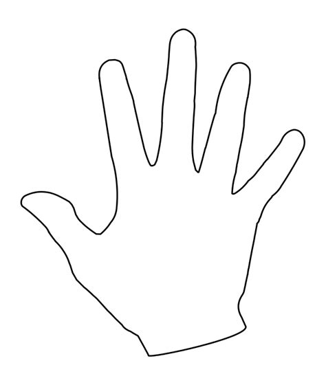 Free Hand Outline Png, Download Free Hand Outline Png png images, Free ...