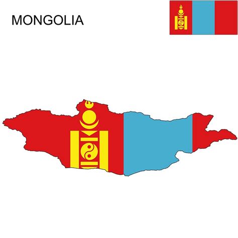 Mongolia Flag Map and Meaning | Mappr