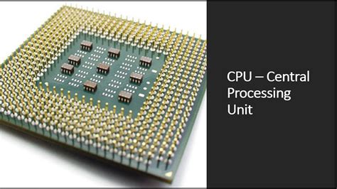 Computer Hardware - Understanding the CPU Part 2 - YouTube