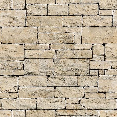 Wall stone with regular blocks texture seamless 08328