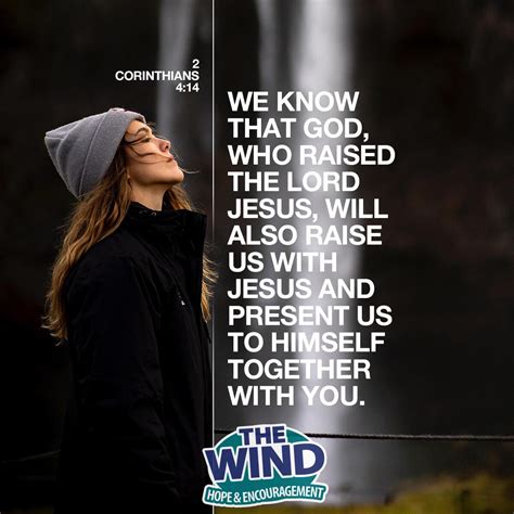 Verse of the Day - 2 Corinthians 4:14 | The Wind