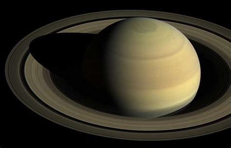 Saturn's gravity uncovered by satellite images