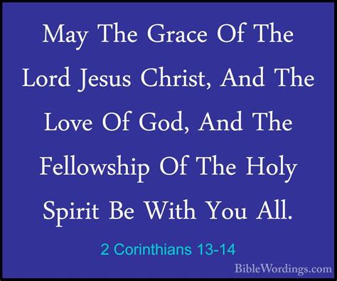 2 Corinthians 13 - Holy Bible English - BibleWordings.com