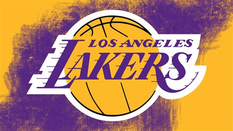 Download Basketball Emblem Logo NBA Los Angeles Lakers Sports HD Wallpaper