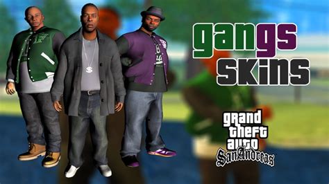 GTA San Andreas GANGS SKINS DE GTA5 PARA GTA SA Mod - GTAinside.com